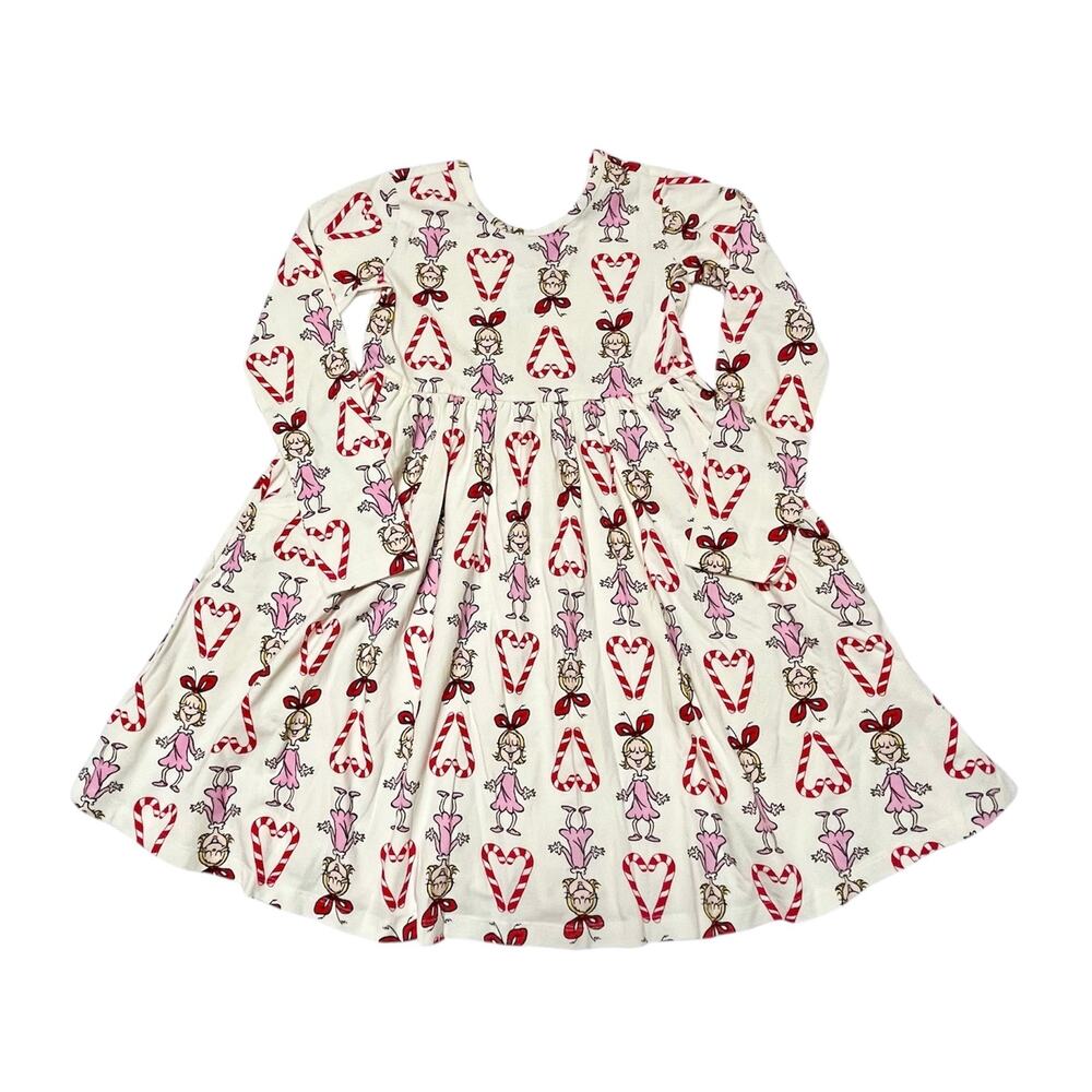 NWT Hanna Andersson Cindy Lou Who Skater Dress Size 5